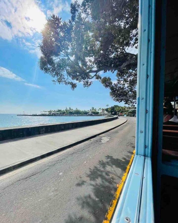 Family Friendly Kailua Bay View Ac Free Parking Walk To Kailua Village Kültér fotó