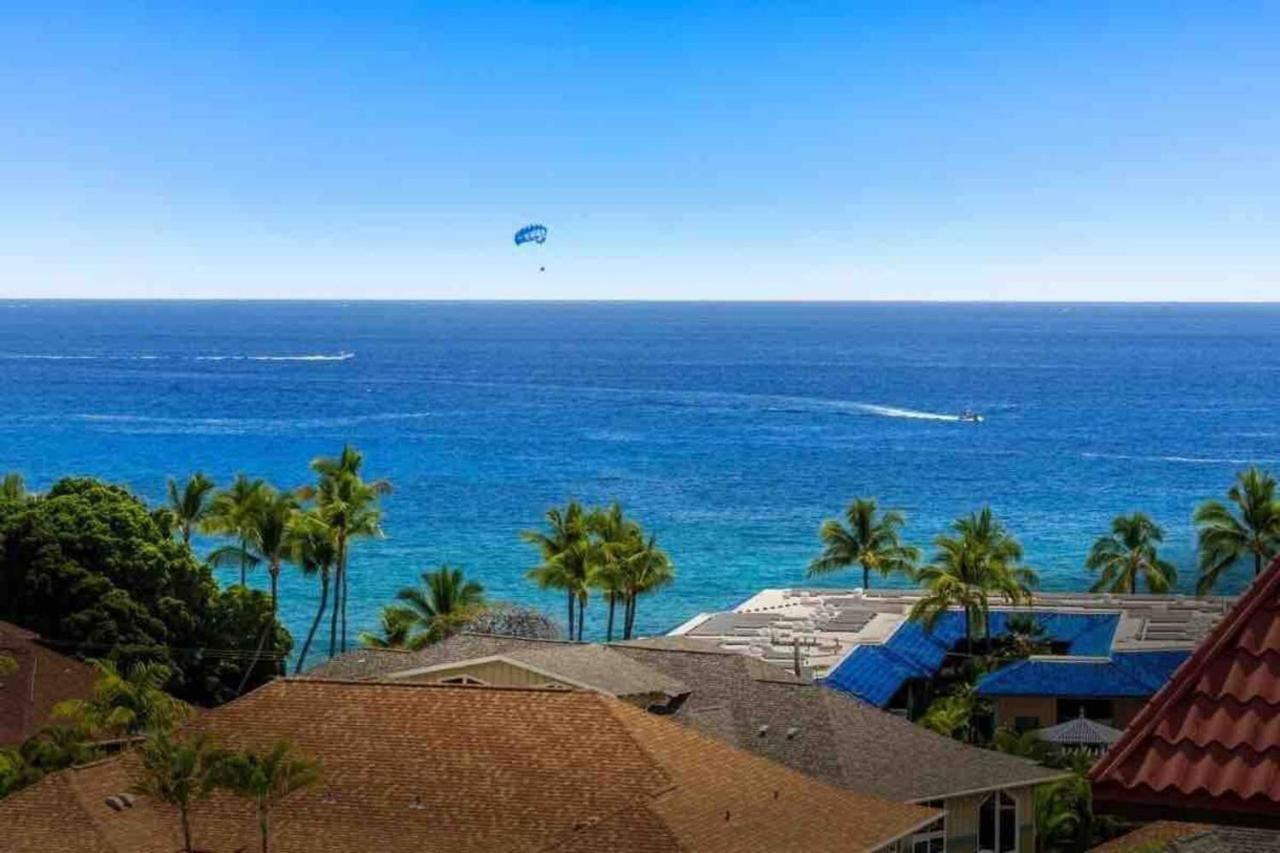 Family Friendly Kailua Bay View Ac Free Parking Walk To Kailua Village Kültér fotó