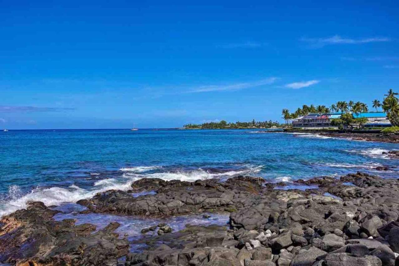 Family Friendly Kailua Bay View Ac Free Parking Walk To Kailua Village Kültér fotó