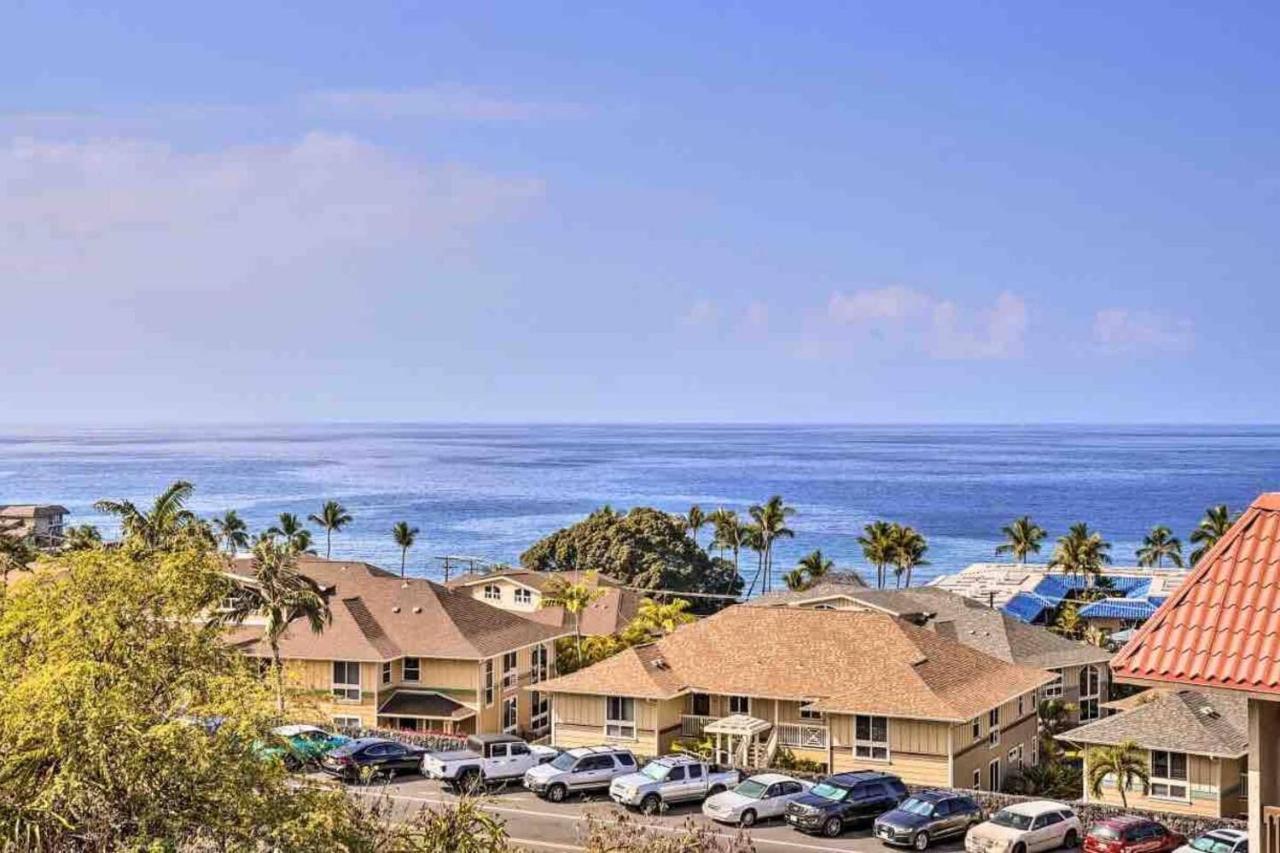 Family Friendly Kailua Bay View Ac Free Parking Walk To Kailua Village Kültér fotó