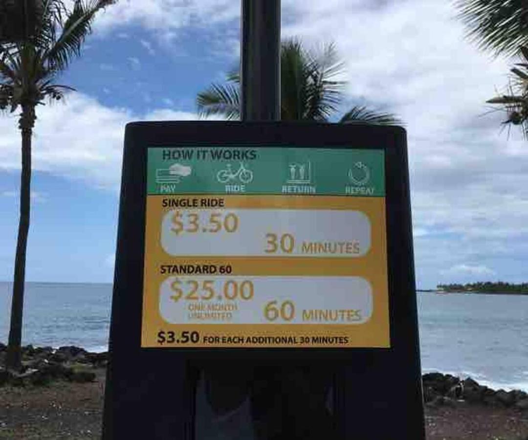 Family Friendly Kailua Bay View Ac Free Parking Walk To Kailua Village Kültér fotó