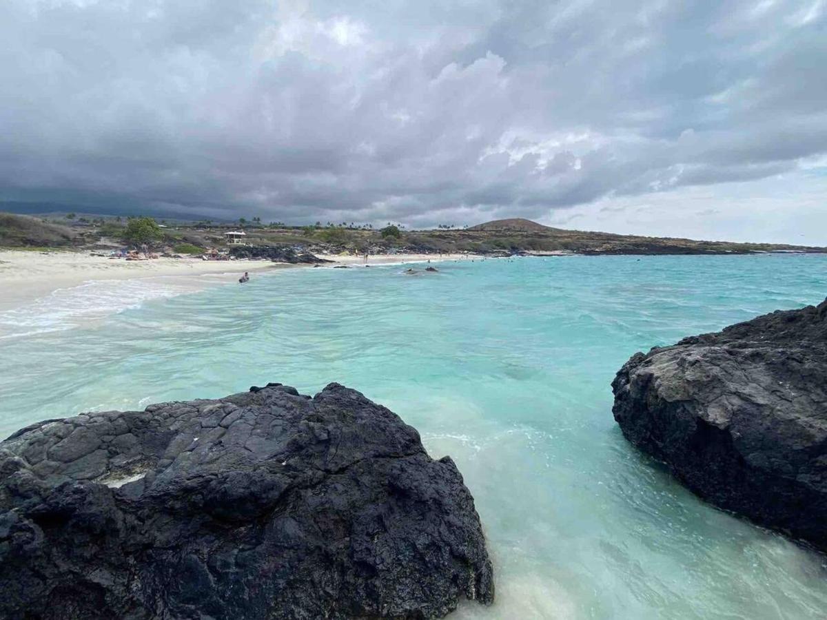 Family Friendly Kailua Bay View Ac Free Parking Walk To Kailua Village Kültér fotó