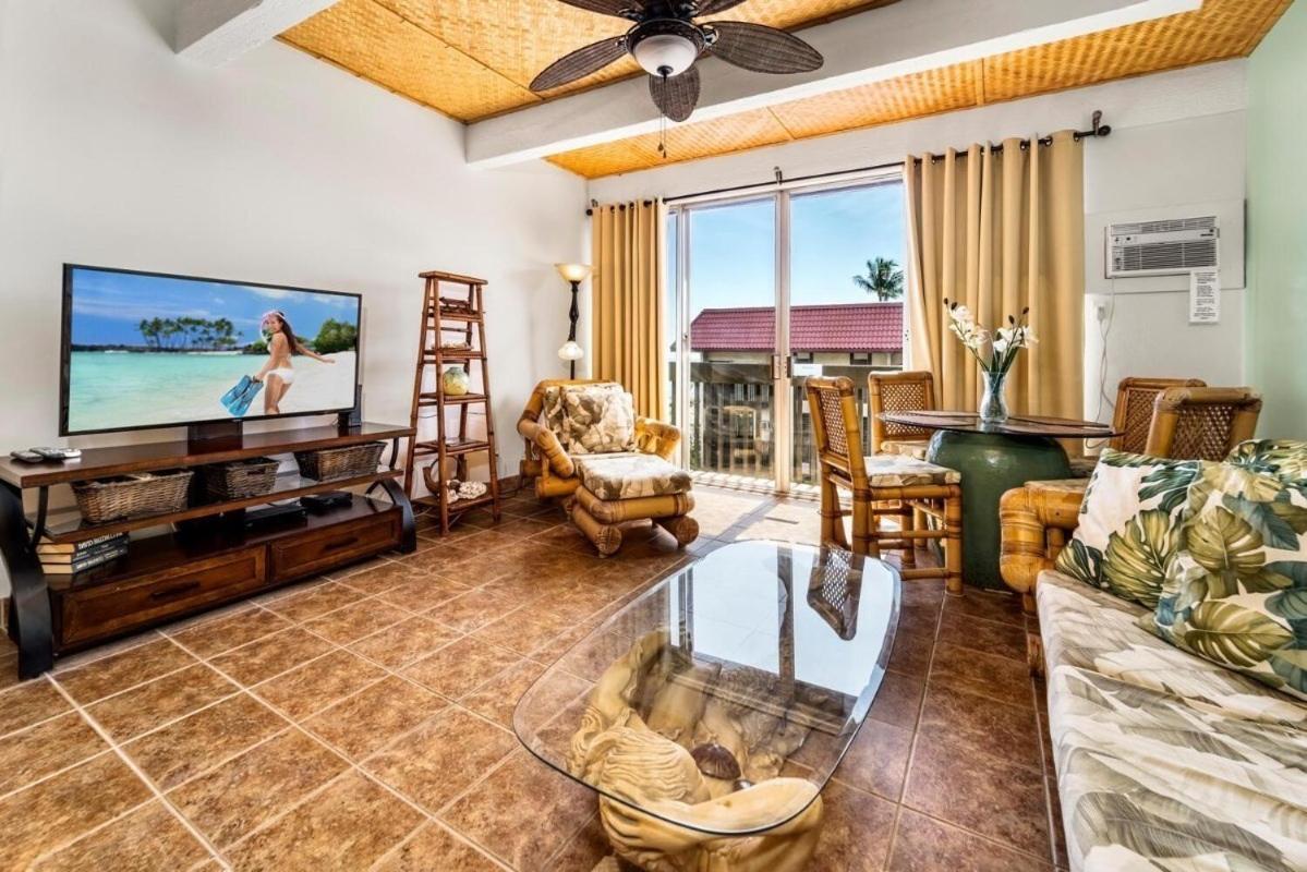 Family Friendly Kailua Bay View Ac Free Parking Walk To Kailua Village Kültér fotó